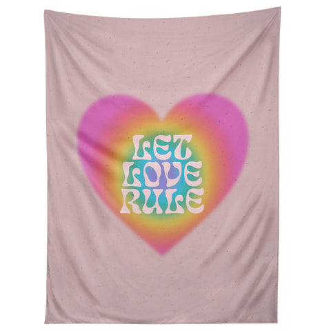 Emanuela Carratoni Let Love Rule I Tapestry