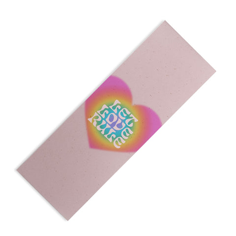Emanuela Carratoni Let Love Rule I Yoga Mat