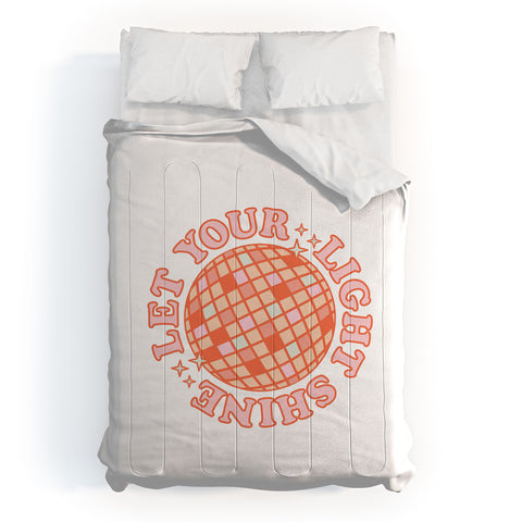 Emanuela Carratoni Let your Light Shine Comforter