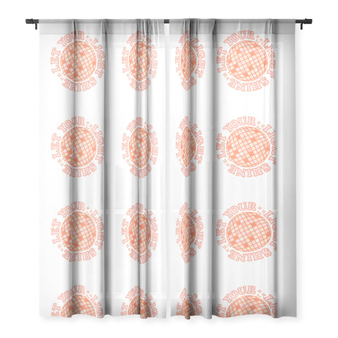 Emanuela Carratoni Let your Light Shine Sheer Window Curtain