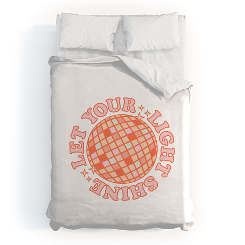 Emanuela Carratoni Let your Light Shine Duvet Cover