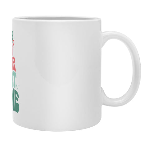 Emanuela Carratoni Let Your Light Shine Quote Coffee Mug