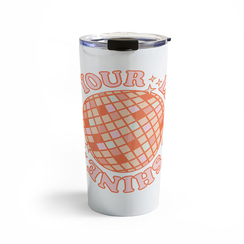 Emanuela Carratoni Let your Light Shine Travel Mug