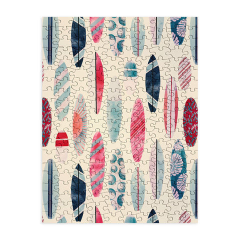 Emanuela Carratoni Light Vintage Surfboards Puzzle