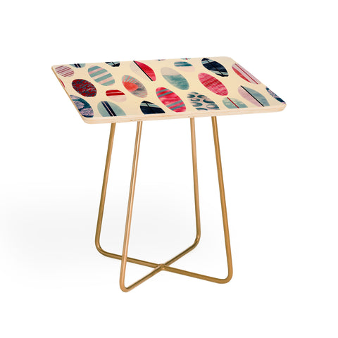 Emanuela Carratoni Light Vintage Surfboards Side Table