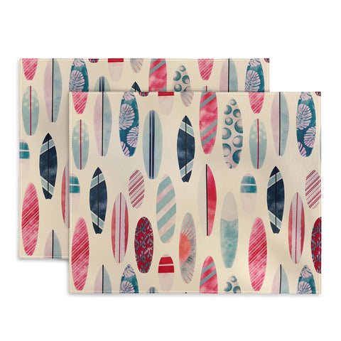 Emanuela Carratoni Light Vintage Surfboards Placemat