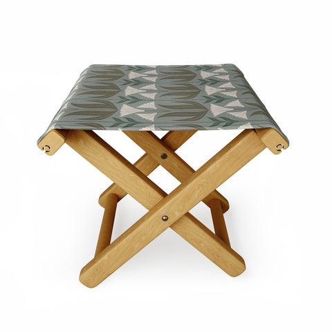 Emanuela Carratoni Lilium Theme Folding Stool