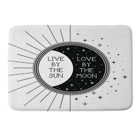 Emanuela Carratoni Live by the Sun Love by the Mo Memory Foam Bath Mat