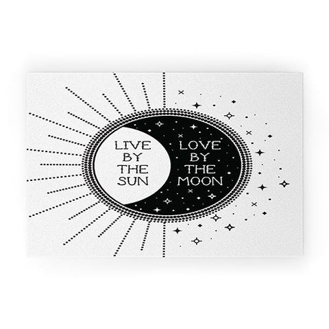Emanuela Carratoni Live by the Sun Love by the Mo Welcome Mat