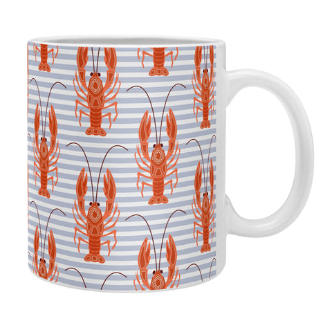 Emanuela Carratoni Lobster Dance Coffee Mug