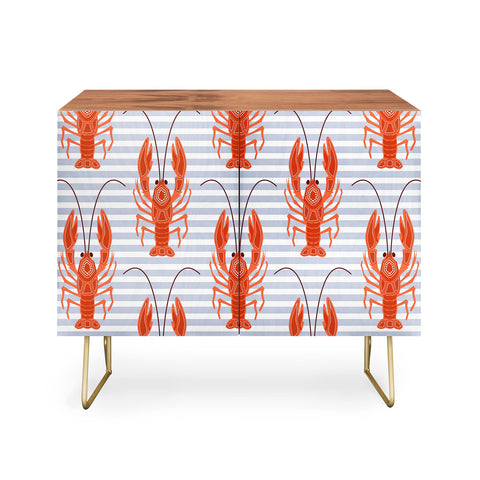 Emanuela Carratoni Lobster Dance Credenza