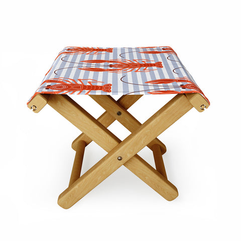 Emanuela Carratoni Lobster Dance Folding Stool