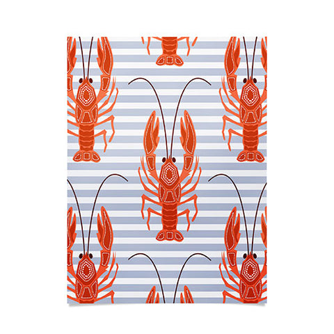 Emanuela Carratoni Lobster Dance Poster