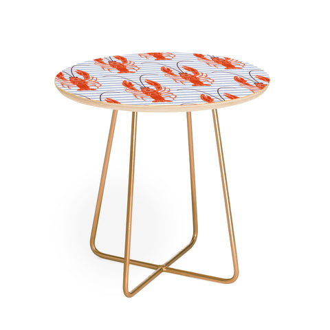 Emanuela Carratoni Lobster Dance Round Side Table