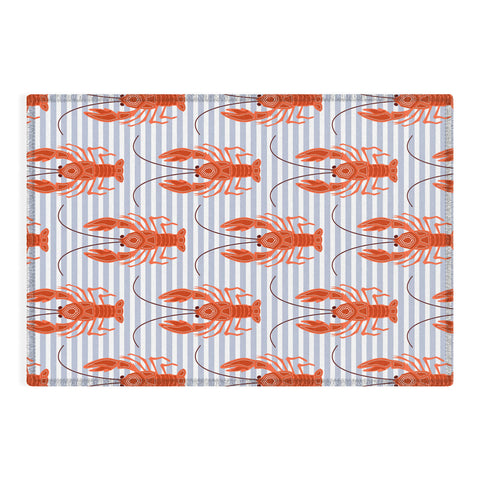 Emanuela Carratoni Lobster Dance Outdoor Rug