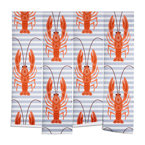 Emanuela Carratoni Lobster Dance Wall Mural