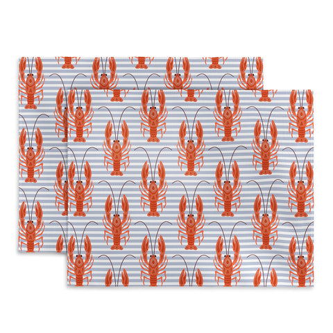 Emanuela Carratoni Lobster Dance Placemat
