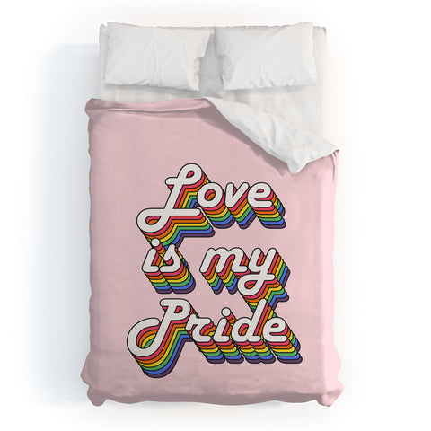 Emanuela Carratoni Love is my Pride Duvet Cover