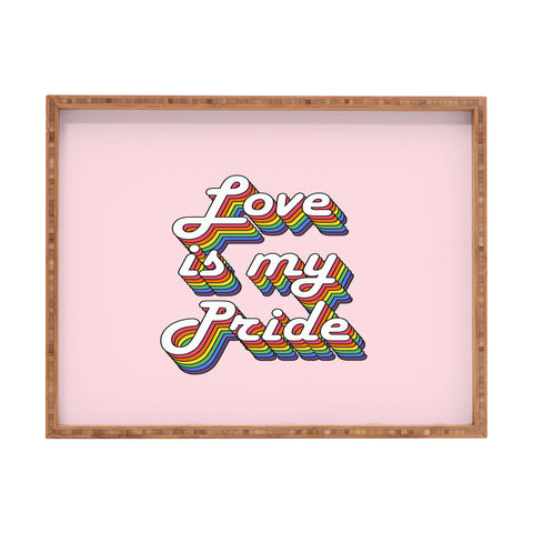Emanuela Carratoni Love is my Pride Rectangular Tray