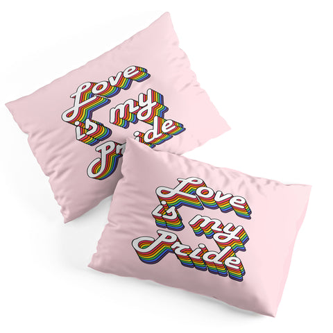Emanuela Carratoni Love is my Pride Pillow Shams