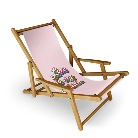 Emanuela Carratoni Love is my Pride Sling Chair