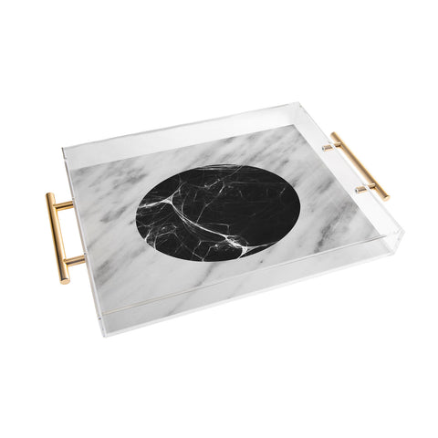 Emanuela Carratoni Marble Eclipse Acrylic Tray