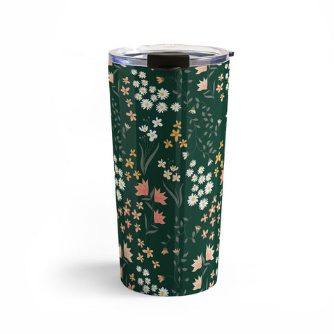 Emanuela Carratoni Meadow Flowers Theme Travel Mug