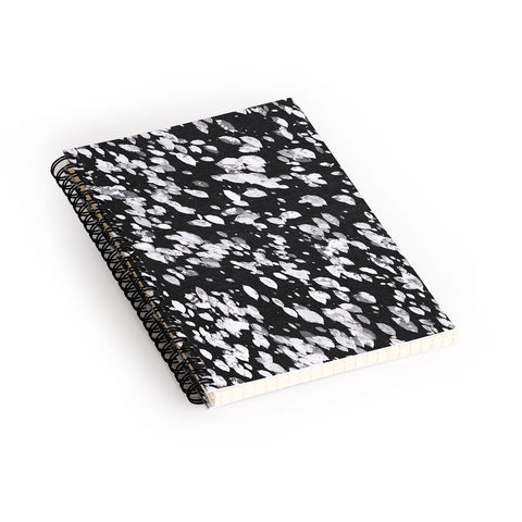 Emanuela Carratoni Monochromatic Stains Spiral Notebook