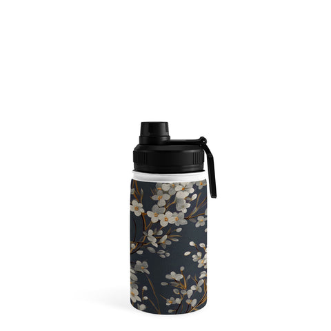 Emanuela Carratoni Moody Flowers Water Bottle