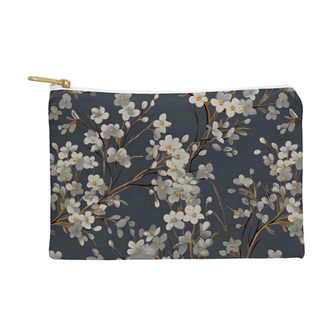 Emanuela Carratoni Moody Flowers Pouch