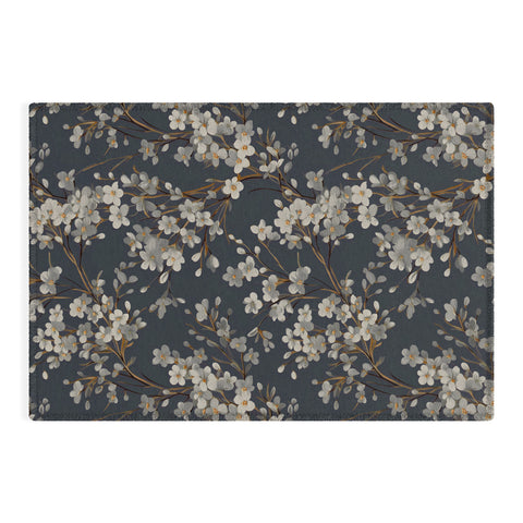 Emanuela Carratoni Moody Flowers Outdoor Rug