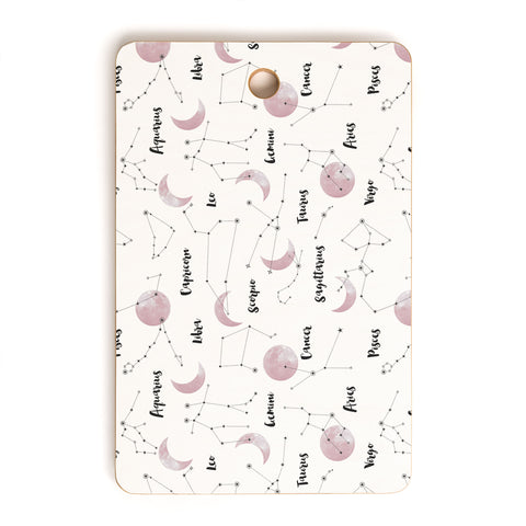 Emanuela Carratoni Moon and Constellations Cutting Board Rectangle