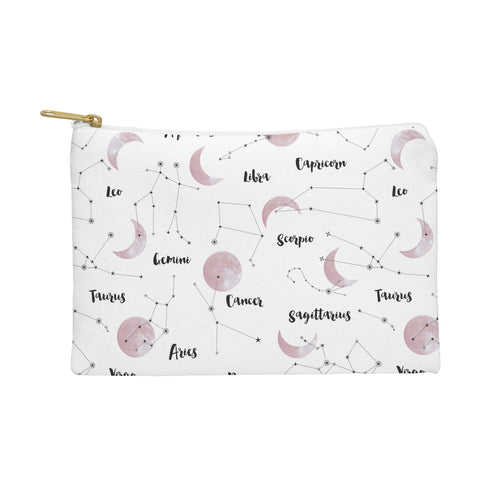 Emanuela Carratoni Moon and Constellations Pouch