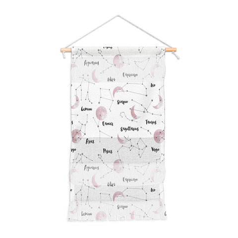 Emanuela Carratoni Moon and Constellations Wall Hanging Portrait