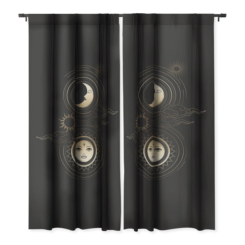 Emanuela Carratoni Moon and Sun in Gold Blackout Non Repeat