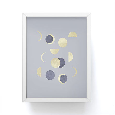 Emanuela Carratoni Moons Time Framed Mini Art Print