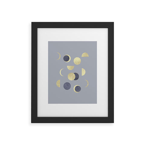 Emanuela Carratoni Moons Time Framed Art Print