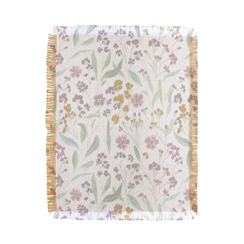 Emanuela Carratoni Natural Haze 3 Throw Blanket