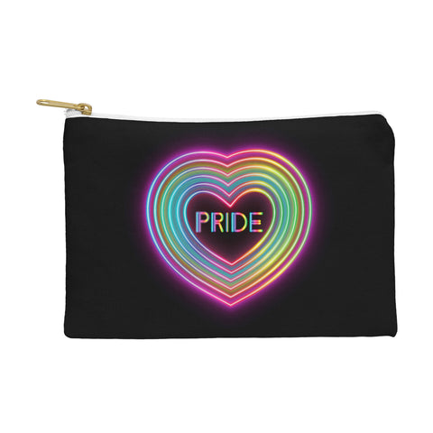 Emanuela Carratoni Neon Pride Heart Pouch