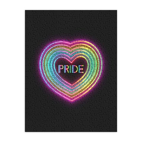 Emanuela Carratoni Neon Pride Heart Puzzle
