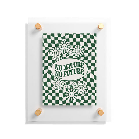 Emanuela Carratoni No Nature No Future Floating Acrylic Print