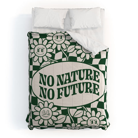 Emanuela Carratoni No Nature No Future Comforter