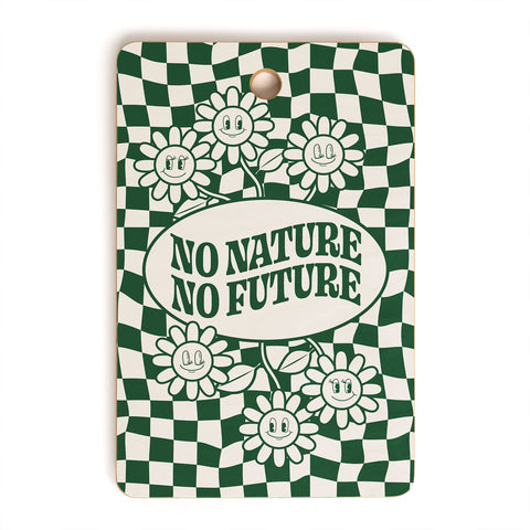 Emanuela Carratoni No Nature No Future Cutting Board Rectangle