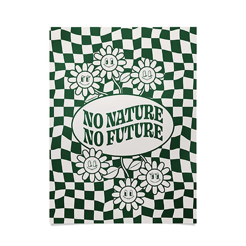 Emanuela Carratoni No Nature No Future Poster