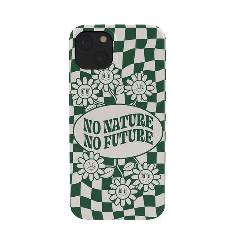 Emanuela Carratoni No Nature No Future Phone Case