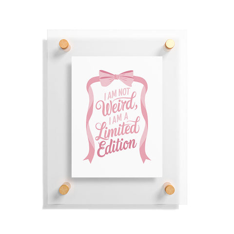 Emanuela Carratoni Not Weird Floating Acrylic Print