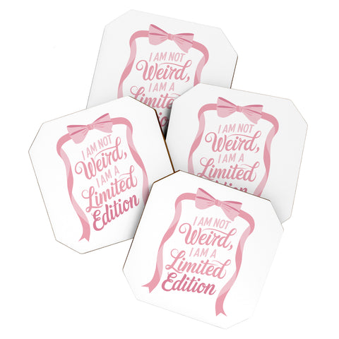 Emanuela Carratoni Not Weird Coaster Set
