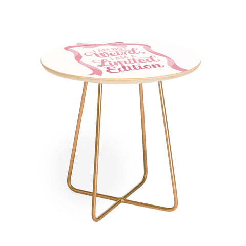Emanuela Carratoni Not Weird Round Side Table