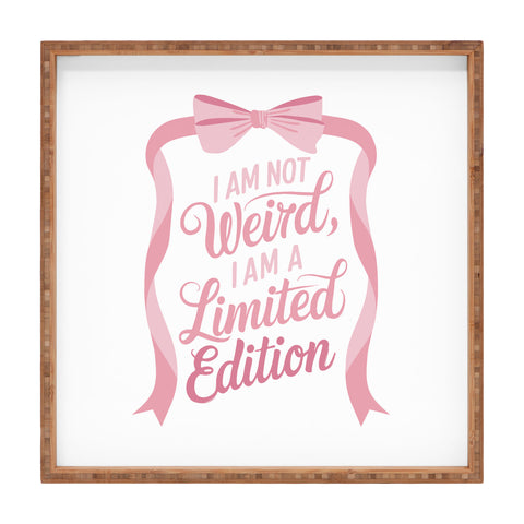 Emanuela Carratoni Not Weird Square Tray