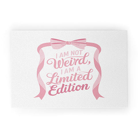 Emanuela Carratoni Not Weird Welcome Mat